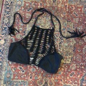ACACIA bikini top Black sz S